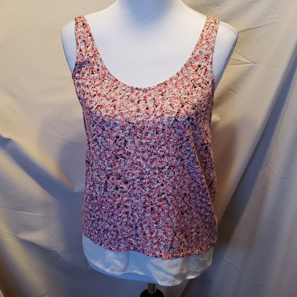 Splendid! Floral Tank Top SZ SM